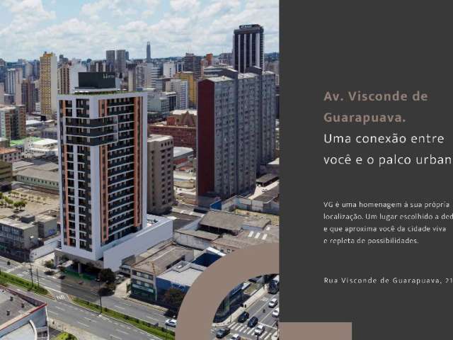 Studio centro de curitiba 21m² - investidores e estudantes