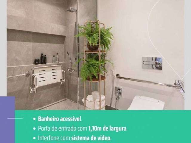 Apartamento para venda possui 40 metros quadrados com 1 quarto em Alto da Glória