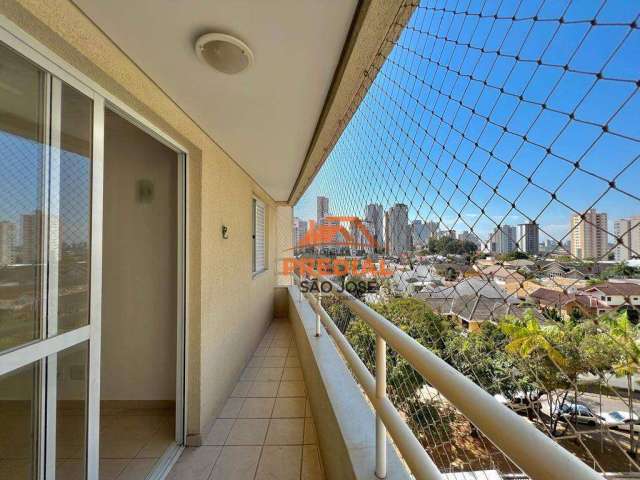 Apartamento com 2 dormitórios para alugar, 75 m² por R$ 3.956,49/mês - Jardim Aquarius - São José dos Campos/SP