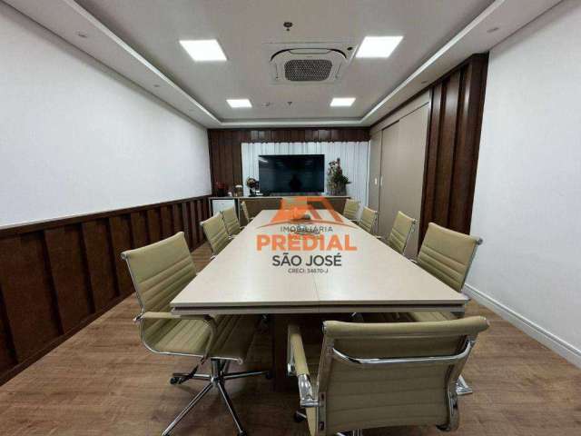 Exclusvidade Predial São José - Sala com 205 m² para locação no Helbor Corporate - 6 vagas