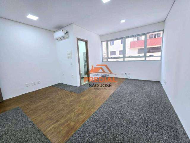 Sala comercial com 26,81m2 no Jardim Aquarius