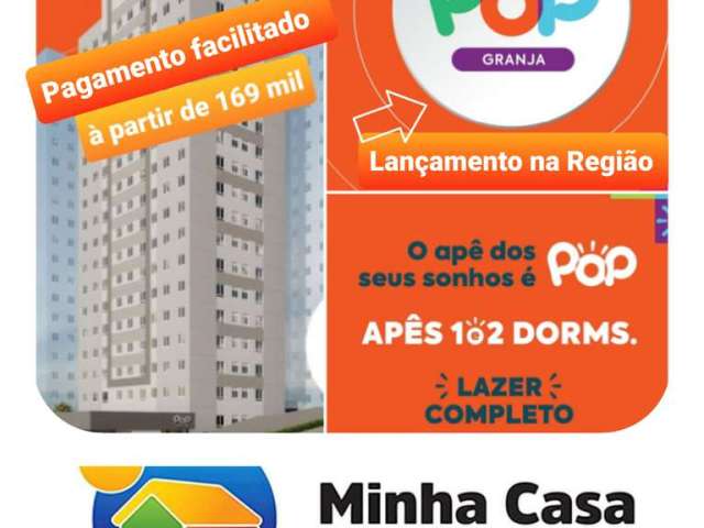 Apartamento à venda na Avenida Governador Mário Covas, Jardim Pignatary, Carapicuíba - SP