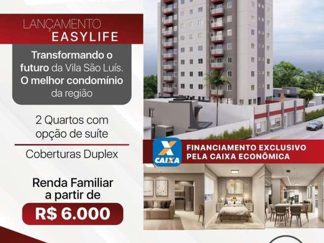 Apartamento à venda na Avenida Perimetral Quatorze de Julho, Vila São Luís, Duque de Caxias - RJ