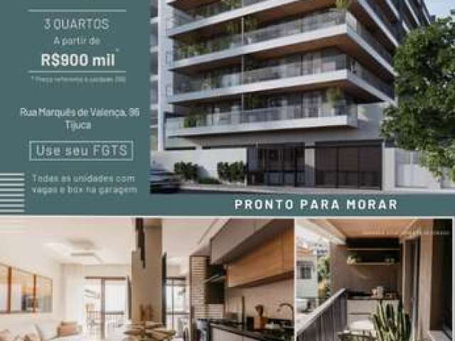 Apartamento à venda na Rua Marquês de Valença, Tijuca, Rio de Janeiro - RJ