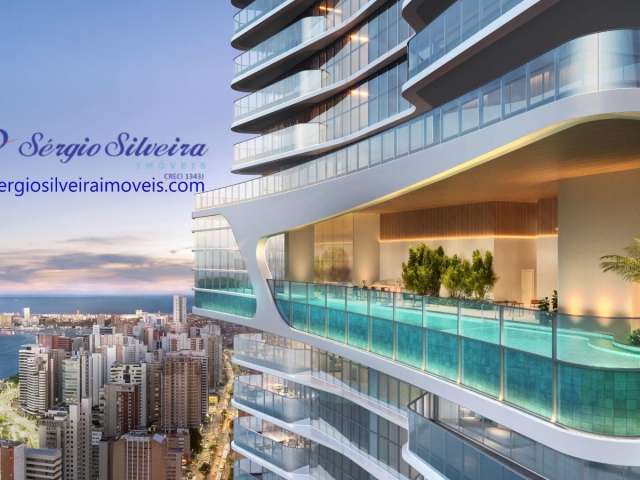 Luxuoso apartamento no Meireles com 4 suítes