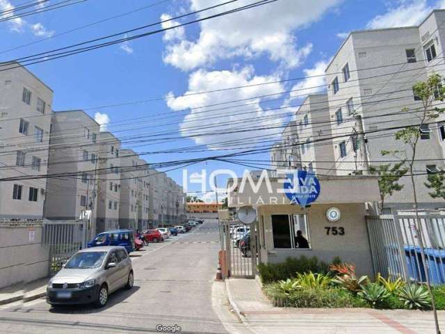 Apartamento com 2 dormitórios à venda, 43 m² por R$ 180.000,00 - Santa Cruz - Rio de Janeiro/RJ