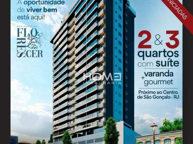 Apartamento à venda, 75 m² por R$ 297.900,00 - Centro - São Gonçalo/RJ