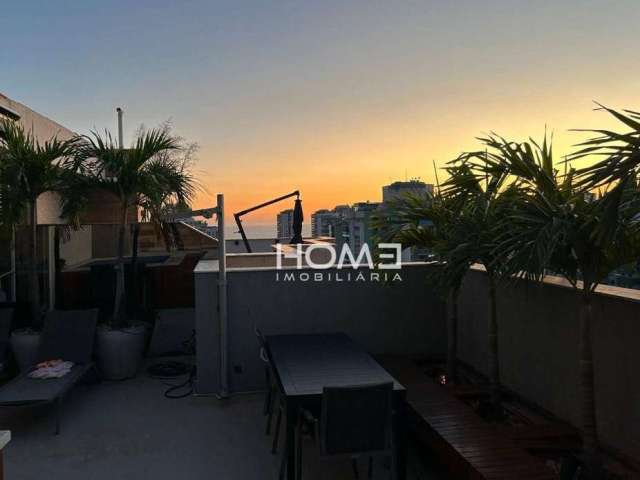 ABM - Rua Coronel Paulo Malta Resende -Cobertura com 2 dormitórios à venda, 185 m² por R$ 2.300.000 - Barra da Tijuca - Rio de Janeiro/RJ