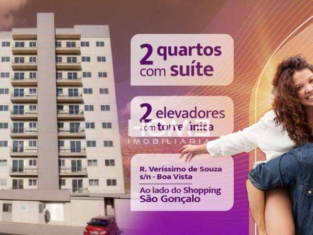 Apartamento à venda, 57 m² por R$ 247.000,00 - Boa Vista - São Gonçalo/RJ