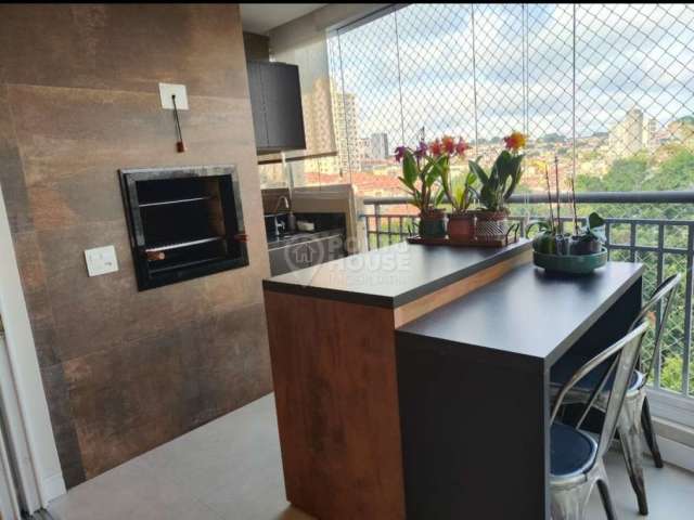 Apartamento à venda Jardim Aeroporto 110m²  varanda gourmet, 3 suítes, 2 vagas.