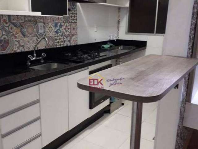 Apartamento com 2 dormitórios à venda, 46 m² por R$ 180.000,00 - Crispim - Pindamonhangaba/SP