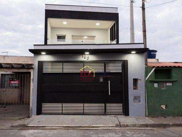 Sobrado com 3 dormitórios à venda, 136 m² por R$ 650.000,00 - Vila Brasileira - Mogi das Cruzes/SP