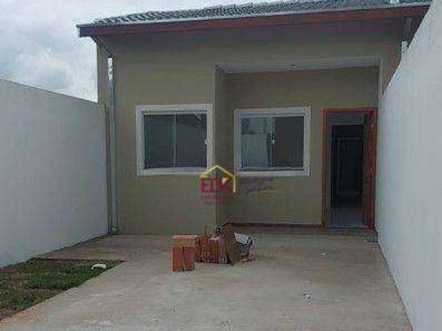 Casa com 2 dormitórios à venda, 80 m² por R$ 225.000,00 - Conjunto Habitacional Terra dos Ipês W - Pindamonhangaba/SP