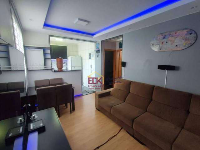 Apartamento com 2 dormitórios à venda, 45 m² por R$ 160.000,00 - Crispim - Pindamonhangaba/SP