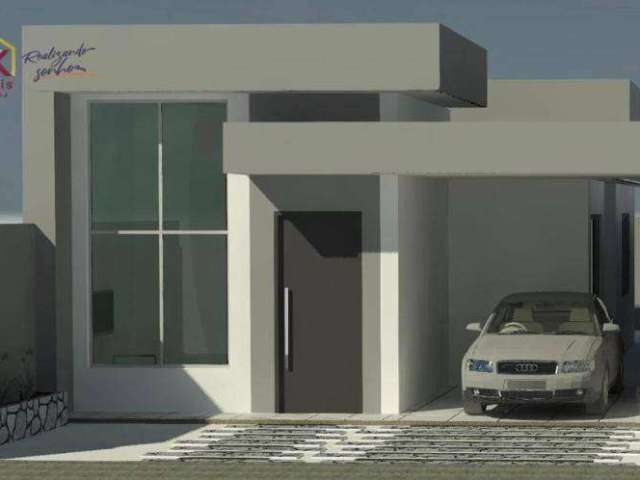 Casa com 2 dormitórios à venda, 96 m² por R$ 350.000 - Loteamento Residencial e Comercial Flamboyant - Pindamonhangaba/SP