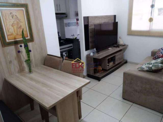 Apartamento com 2 dormitórios à venda, 44 m² por R$ 170.000 - Residencial e Comercial Cidade Morumbi - Pindamonhangaba/SP