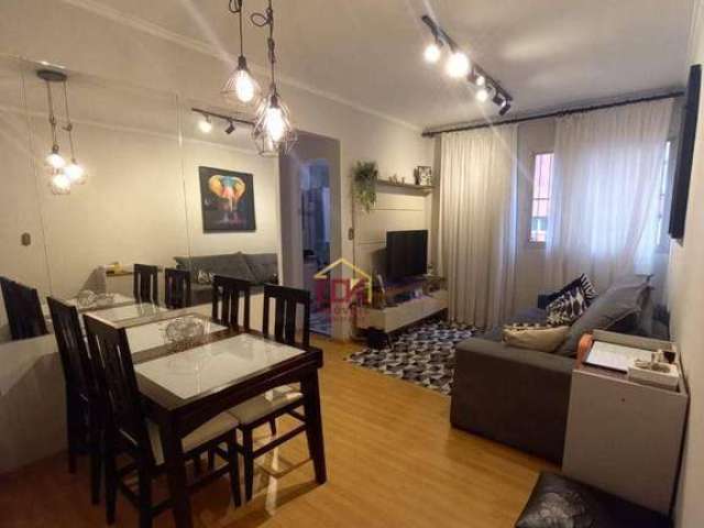 Apartamento com 2 dormitórios à venda, 57 m² por R$ 265.000,00 - Demarchi - São Bernardo do Campo/SP