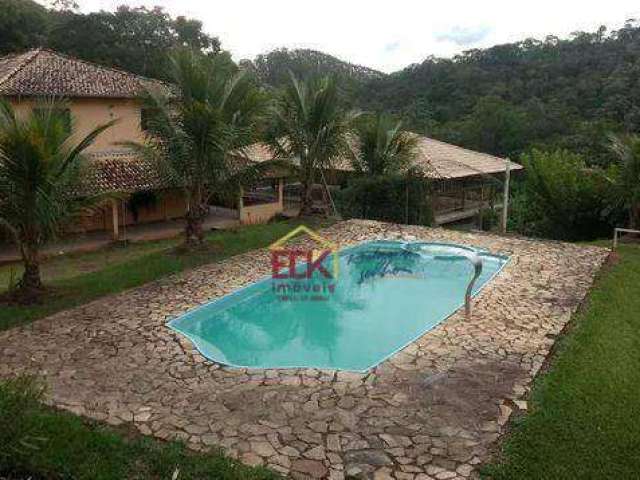 Chácara com 5 dormitórios à venda, 15400 m² por R$ 890.000,00 - Zona Rural - Monteiro Lobato/SP