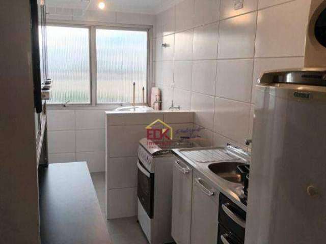 Apartamento com 1 dormitório para alugar, 50 m² por R$ 2.905/mês - Jardim São Dimas - São José dos Campos/SP