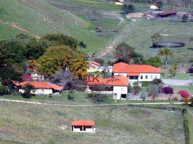 Fazenda com 20 dormitórios à venda, 9317000 m² por R$ 32.000.000 - Zona Rural - Guaratinguetá/SP