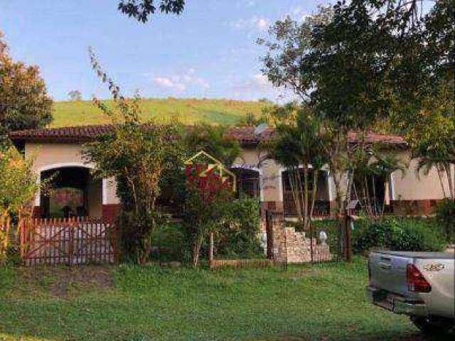 Sítio com 3 dormitórios à venda, 30000 m² por R$ 750.000,00 - Zona Rural - São Luiz do Paraitinga/SP