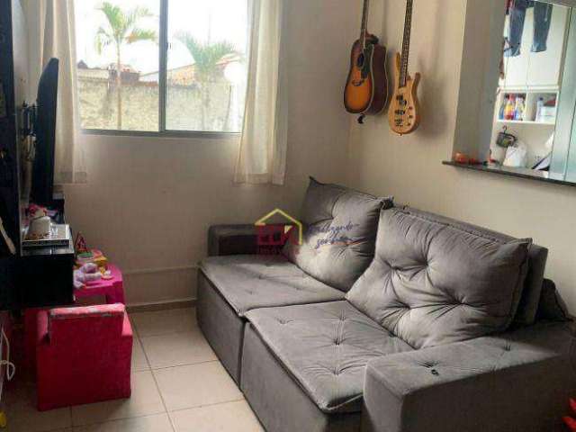 Apartamento com 2 dormitórios à venda, 45 m² por R$ 180.000,00 - Estiva - Taubaté/SP