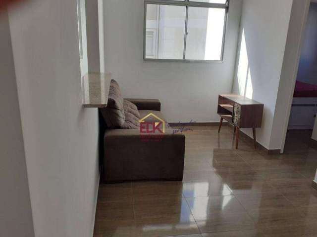 Apartamento com 2 dormitórios à venda, 48 m² por R$ 175.000 - Condomínio Princesa do Vale  - Pindamonhangaba/SP