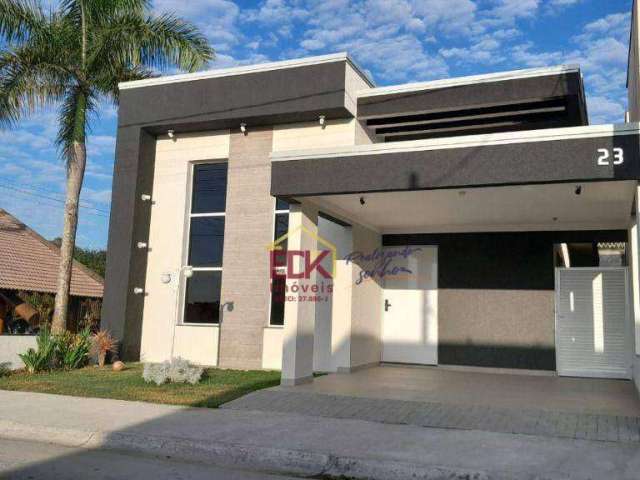 Casa com 3 dormitórios, 170 m² - venda por R$ 1.100.000,00 ou aluguel por R$ 6.000,00/mês - Condomínio Residencial Tecoara - Taubaté/SP