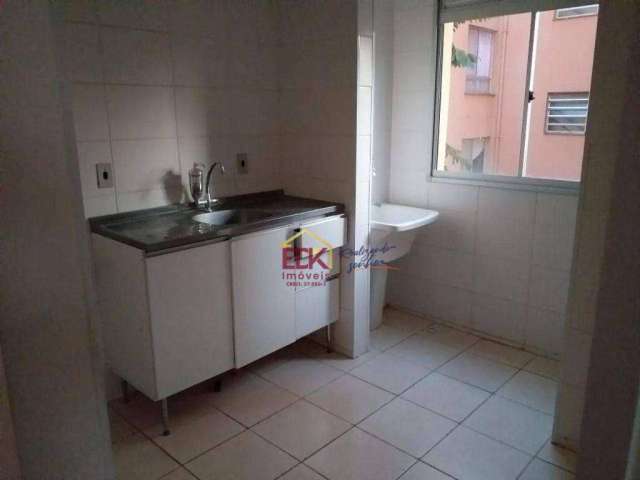 Apartamento com 2 dormitórios à venda, 49 m² por R$ 170.000 - Campos de São José - São José dos Campos/SP