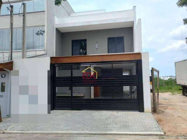 Sobrado com 3 dormitórios à venda, 172 m² por R$ 650.000,00 - Residencial Santa Paula - Jacareí/SP