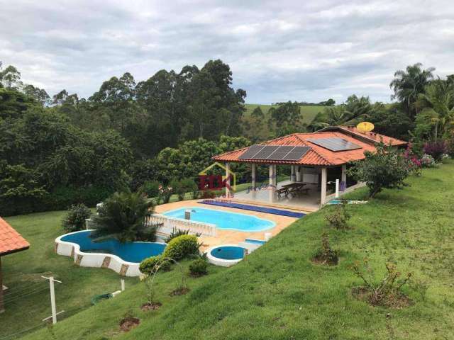 Sítio com 8 dormitórios, 290400 m² - venda por R$ 5.000.000,00 ou aluguel por R$ 10.820,00/mês - Zona Rural - São Luiz do Paraitinga/SP