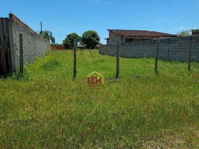 Terreno à venda, 250 m² por R$ 70.000,00 - Village - Tremembé/SP