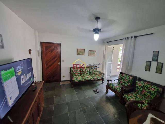 Apartamento com 2 dormitórios à venda, 60 m² por R$ 340.000 - Praia do Sapê - Ubatuba/SP