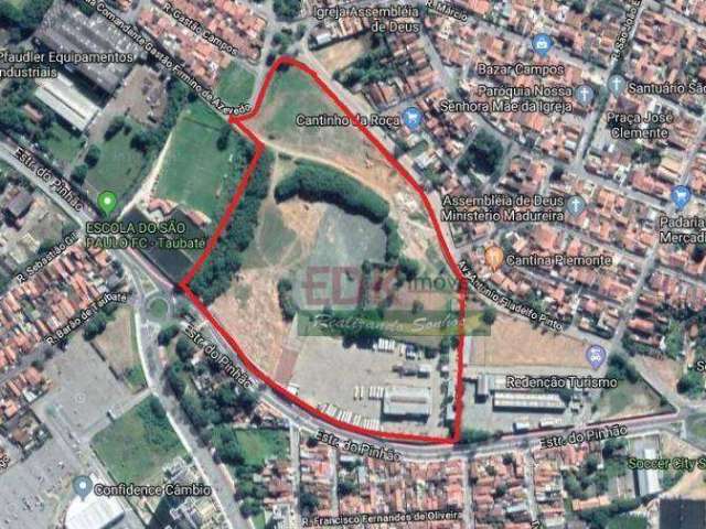 Terreno à venda, 88200 m² por R$ 53.000.000,00 - Estiva - Taubaté/SP