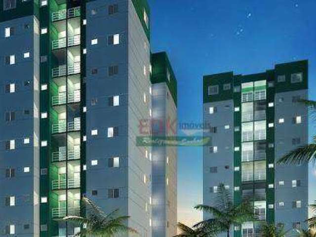 Apartamento com 2 dormitórios à venda, 56 m² por R$ 220.000,00 - Mantiqueira - Pindamonhangaba/SP