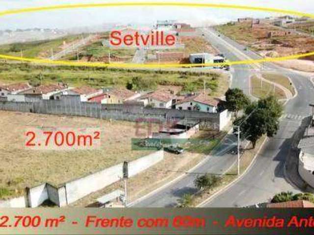 Terreno à venda, 2700 m² por R$ 2.230.000,00 - Campos de São José - São José dos Campos/SP