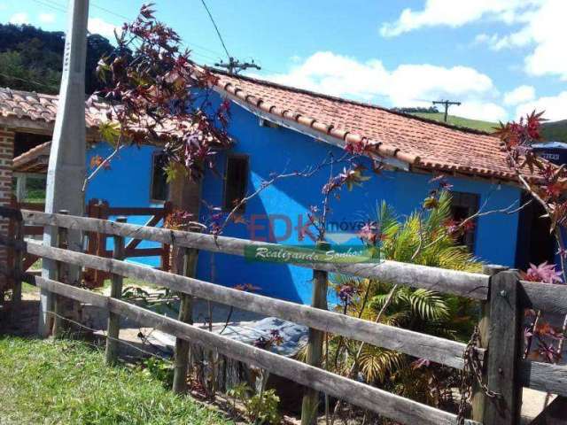 Fazenda à venda, 180 m² por R$ 425.000,00 - Zona Rural - Cunha/SP