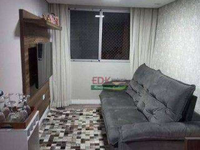 Apartamento com 2 dormitórios à venda, 50 m² por R$ 255.000 - Parque São Vicente - Mauá/SP