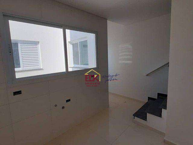 Cobertura com 2 dormitórios à venda, 92 m² por R$ 371.000 - Vila Apiaí - Santo André/SP