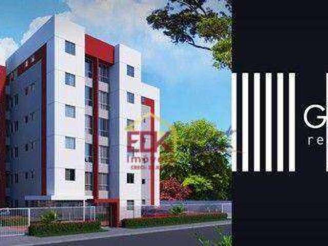 Apartamento com 2 dormitórios à venda, 64 m² por R$ 370.000,00 - Nova Cachoeira - Cachoeira Paulista/SP