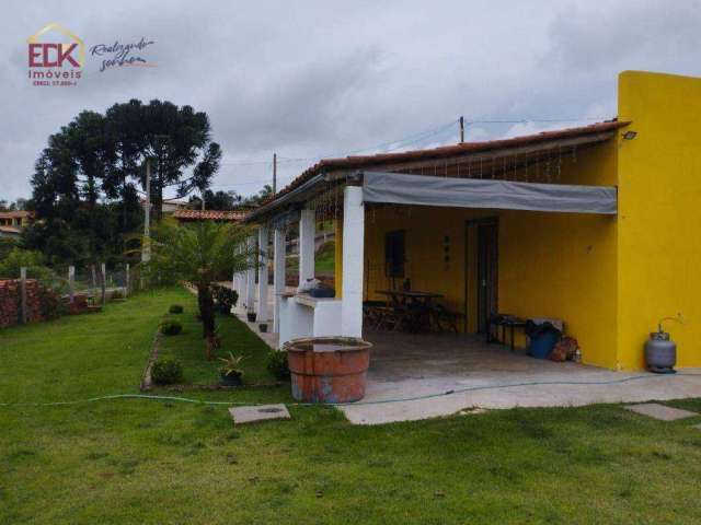 Chácara com 2 dormitórios à venda, 4000 m² por R$ 380.000,00 - Fazenda Caetê Ourives - Santa Branca/SP