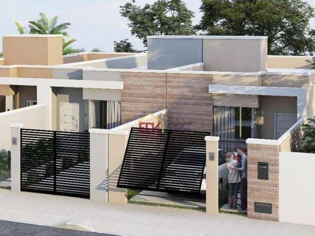 Casa com 2 dormitórios à venda, 59 m² por R$ 270.000 - Parque das Garças - Volta Redonda/RJ