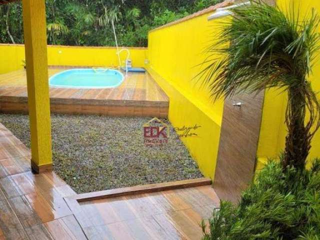Casa com 3 dormitórios à venda por R$ 870.000 - Costa Sol - Bertioga/SP