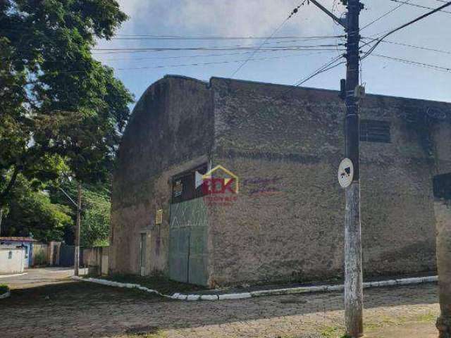 Galpão, 425 m² - venda por R$ 850.000 ou aluguel por R$ 5.000/mês - Solar da Mantiqueira - Tremembé/SP