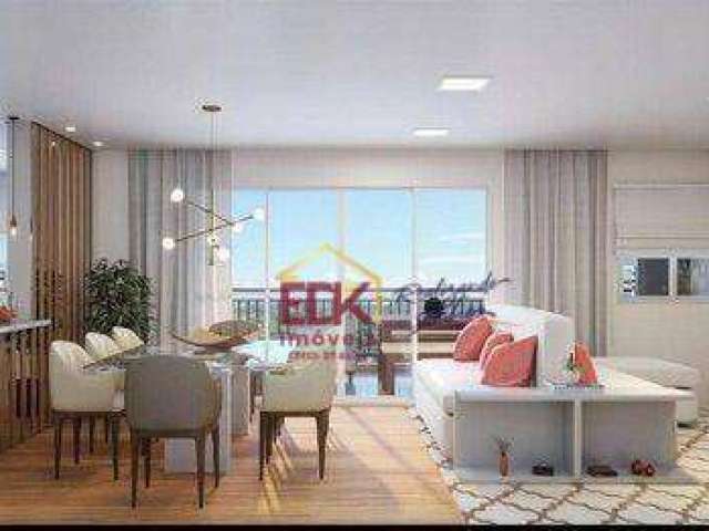 Apartamento com 3 dormitórios à venda, 108 m² por R$ 790.000,00 - Barranco - Taubaté/SP