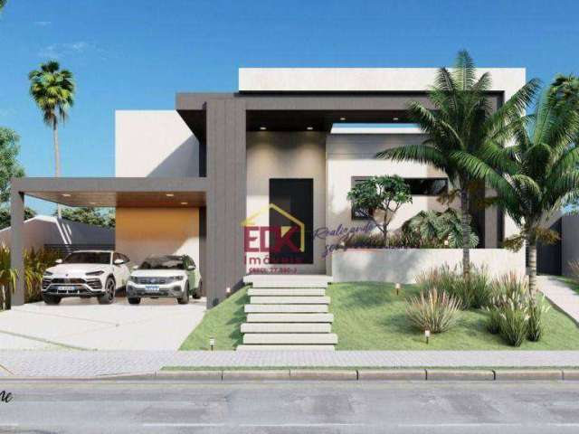 Casa com 3 dormitórios à venda, 257 m² por R$ 1.400.000 - Condomínio Residencial Ecopark Bourbon - Caçapava/SP