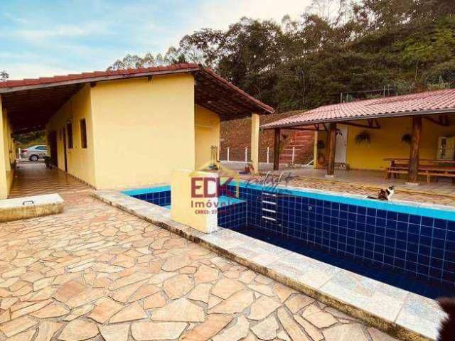 Chácara com 3 dormitórios à venda, 24000 m² por R$ 850.000,00 - Zona Rural - Monteiro Lobato/SP