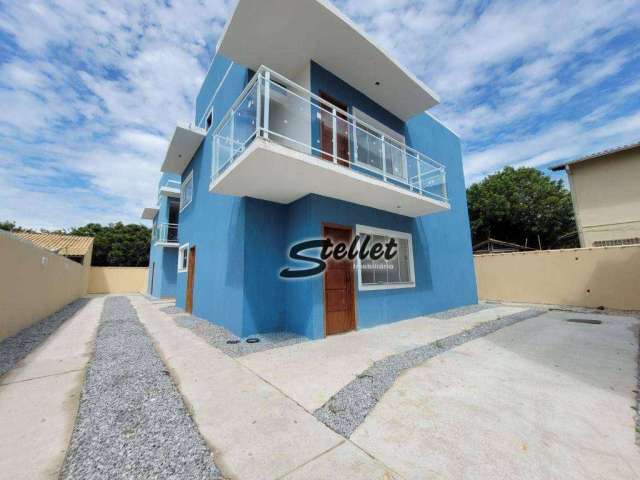 Casa com 2 dormitórios à venda, 70 m² por R$ 230.000,00 - Praia Mar - Rio das Ostras/RJ