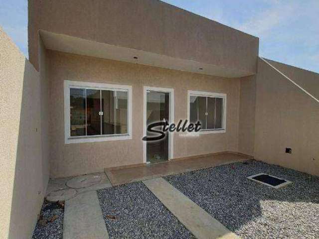 Casa com 2 dormitórios à venda, 60 m² por R$ 230.000,00 - Maria Turri - Rio das Ostras/RJ