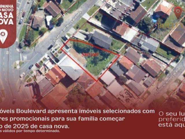 Terreno à venda, 596 m² por R$ 495.425,00 - Pilarzinho - Curitiba/PR